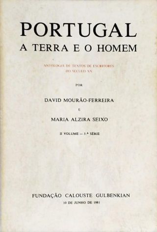 Portugal - A Terra e o Homem -Vol. 2