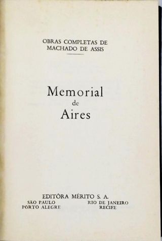 Memorial de Aires