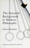 The Scientific Background to Modern Philosophy