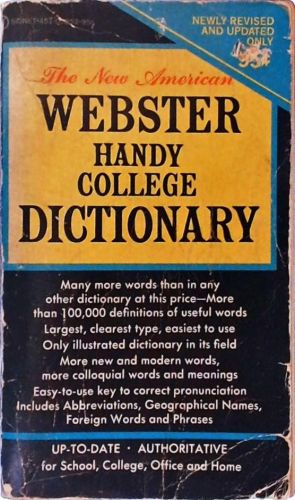 The New American Webster Handy College Dictionary