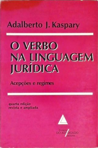 O Verbo Na Linguagem Jurídica