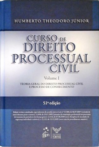 Curso de Direito Processual Civil - Vol. 1