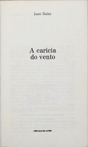 A Carícia do Vento