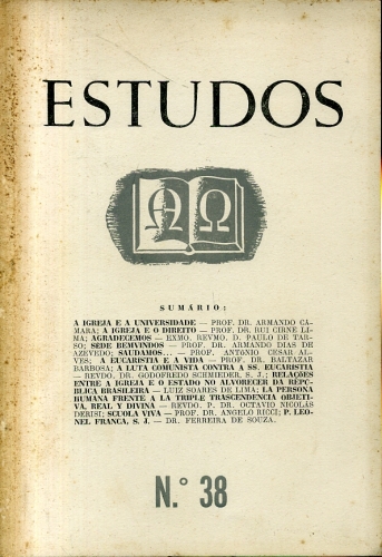 Estudos Nº38 (Ano VIII Nº 4)