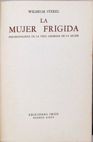 La Mujer Frígida