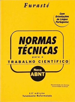 Normas Técnicas Para O Trabalho Científico