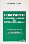 Compacto Dicionário Jurídico De Expressões Latinas