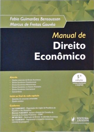 Manual de Direito Econômico