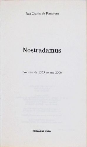 Nostradamus