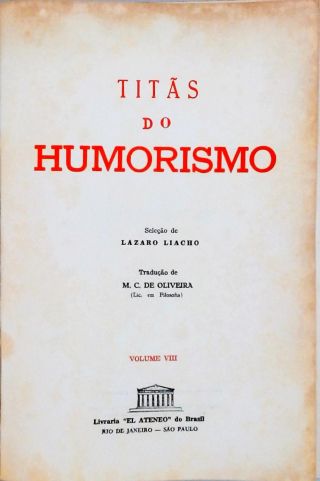 Titãs do Humorismo - Vol. 8