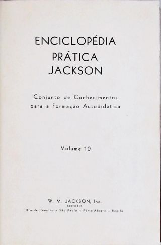 Enciclopédia Prática Jackson - Vol. 10