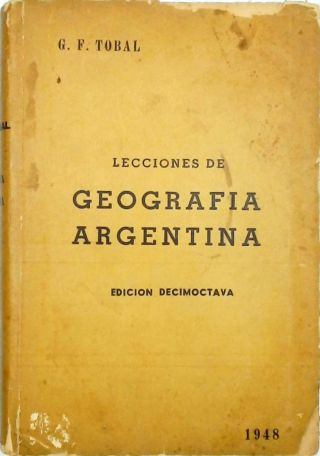 Lecciones de Geografia Argentina
