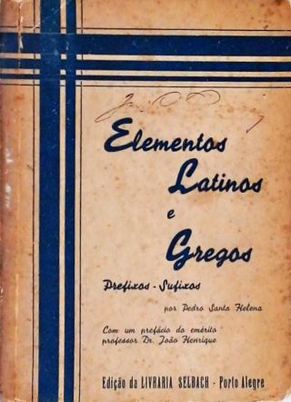 Elementos Latinos e Gregos