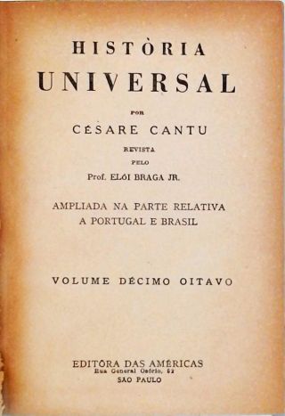 História Universal - Vol. 18