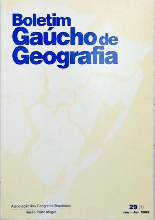 Boletim Gaúcho de Geografia - Nº 29 (1)