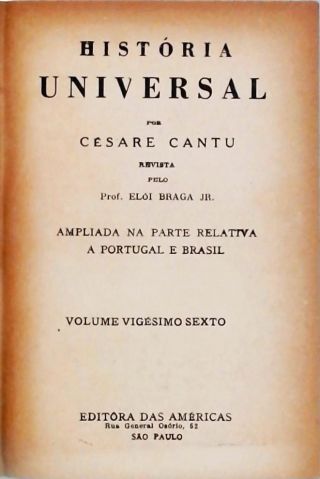 História Universal - Vol. 26