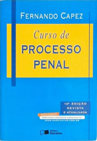 Curso de Processo Penal