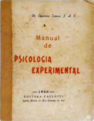 Manual de Psicologia Experimental