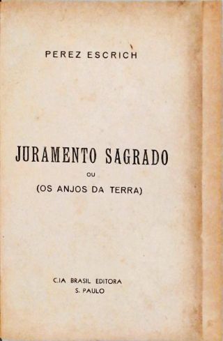 O Juramento Sagrado