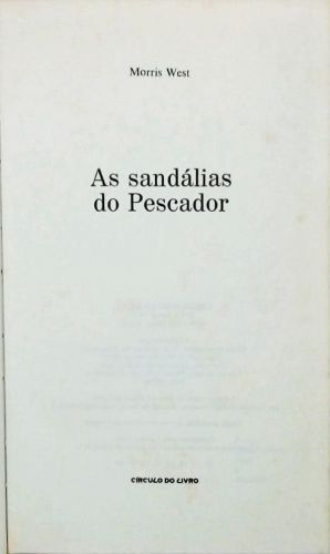 As Sandálias do Pescador