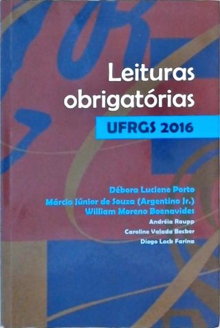 Leituras Obrigatórias Ufrgs 2016