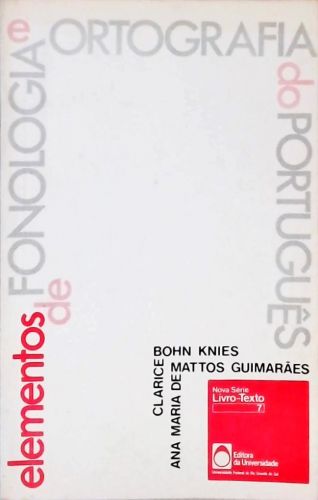 Elementos de Fonologia e Ortografia do Português
