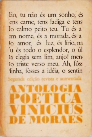 Antologia Poética - Vinícius de Moraes