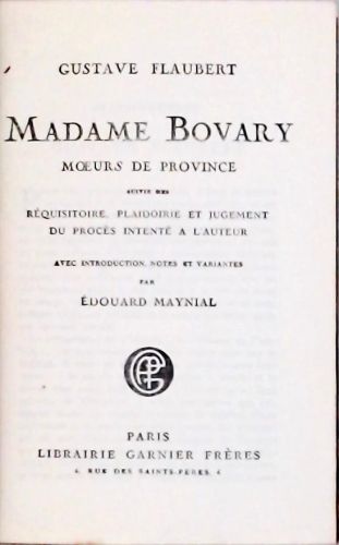 Madame Bovary