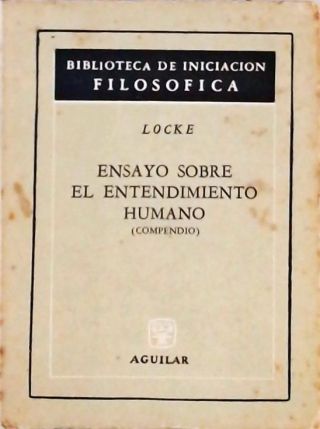 Ensayo sobre el Entendimiento Humano