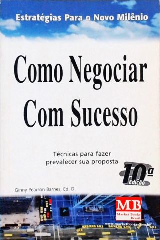 Como Negociar Com Sucesso