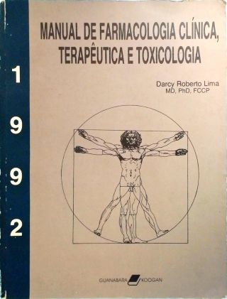Manual de farmacologia clínica, terapêutica e toxicologia