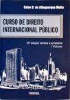 Curso de Direito Internacional Público - Vol. 1