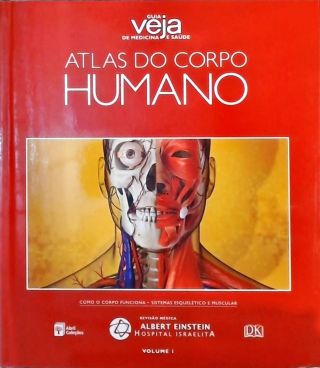 Guia Veja De Medicina E Saúde - Atlas Do Corpo Humano - Em 4 Volumes