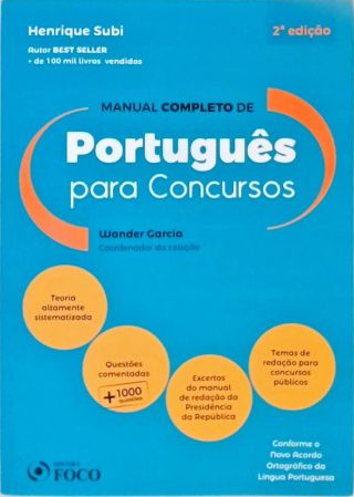 Manual Completo de Português para Concursos