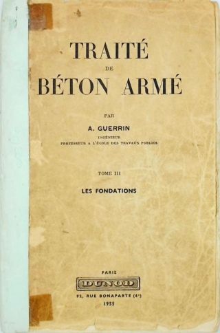 Traité de Béton Armé