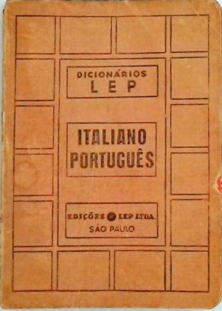 Dicionário LEP - Italiano / Português