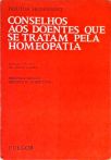 Conselhos aos doentes que se tratam pela homeopatia