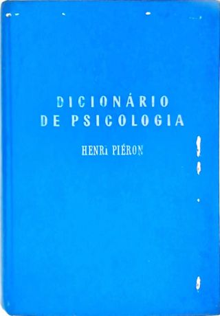 Dicionário de Psicologia