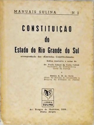 Constituição do Estado do Rio Grande do Sul