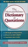 The Merriam-Webster Dictionay of Quotations
