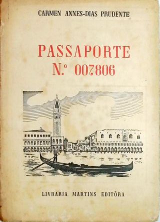 Passaporte No 007806