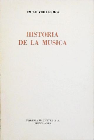 Historia de la Musica