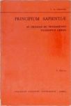 Principium Sapentiae - As Origens Do Pensamento Filosófico Grego