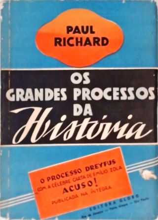 Os Grandes Processos da História - Vol. 11