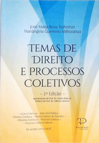 Temas de Direito e Processos Coletivos