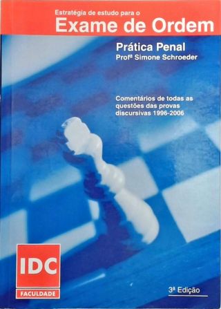 Estratégia de estudo para o Exame de Ordem - Prática Penal