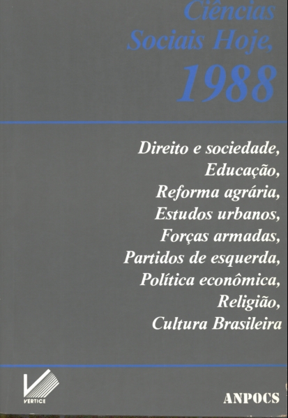 Ciências Sociais Hoje (1988)
