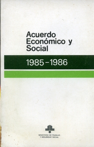 Acuerdo Económico y Social 1985-1986