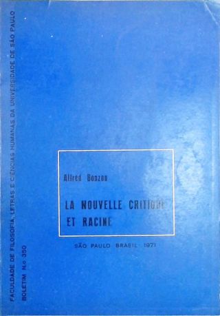 La nouvelle critique et Racine