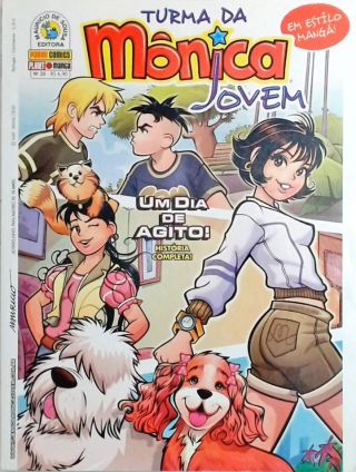 Revista Turma da Mônica Jovem - Um Dia de Agito